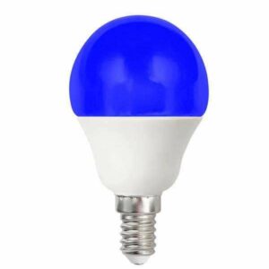 LED BALL COLOURED 1.8W – E14 ΜΠΛΕ