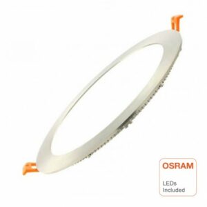 LED φωτιστικό οροφής χωνευτό Στρογγυλό Osram SMD 20W CCT 120lm/W Inox