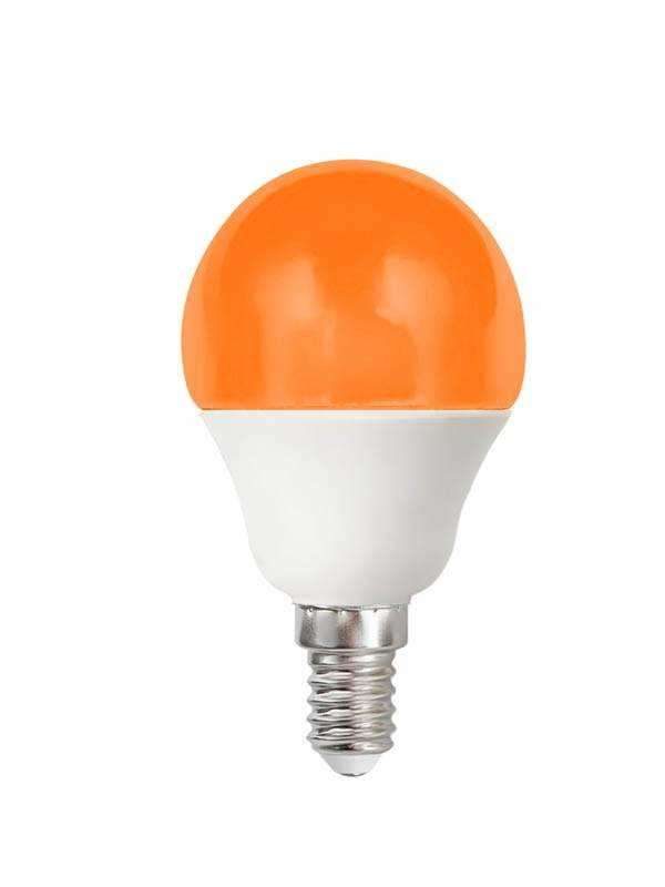 LED BALL COLOURED 1.8W – E14 ΠΟΡΤΟΚΑΛΙ