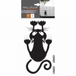 Cat αυτοκόλλητα τοίχου 31 x 15εκ XS 59007
