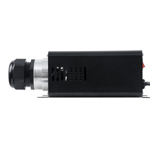 GloboStar® 79612 Μηχανή Οπτικής Ίνας Μονής Κεφαλής – Fiber Optic Light Machine Single Head LED 45W AC 220-240V με Ασύρματο Χειριστήριο RF 2.4Ghz Μ14 x Π26 x Υ8.5cm RGBW – 2 Years Warranty