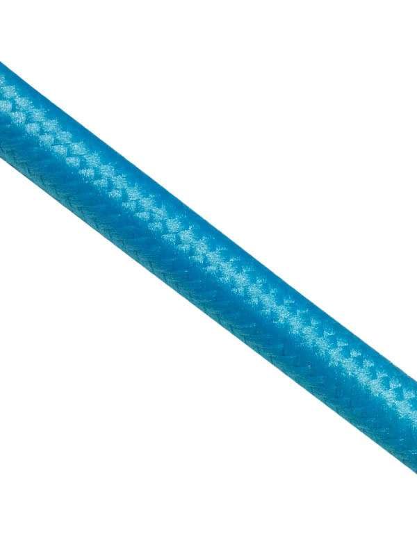 Υφασμάτινο Καλώδιο 2×0.75 Γαλάζιο