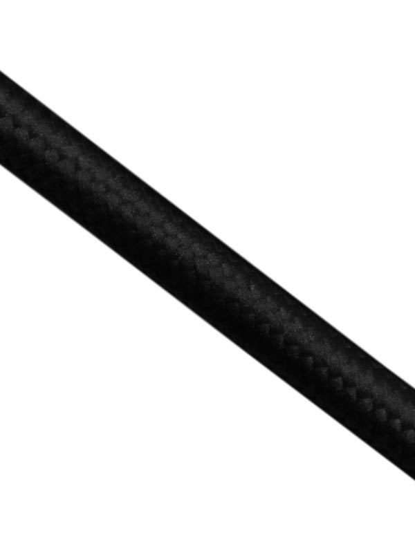 Υφασμάτινο Καλώδιο 2×0.75 Μαύρο