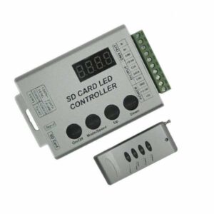LED Digital Controller HC03 2048 IC DMX512 SD CARD GloboStar 88768