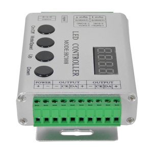 Ασύρματος LED Digital RGB Controller DMX512 με Χειριστήριο RF για LED Digital RGB Προϊόντα 5v – 12v HC03 2048 IC GloboStar 88770