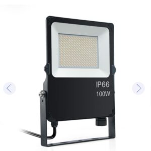 LED Προβολέας Floodlight Black 100W IP66 3000K-6000Κ IK08 FL100-A7