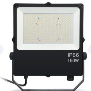 LED Προβολέας Floodlight Black 150W IP66 3000K-6000Κ IK08 FL150-A7