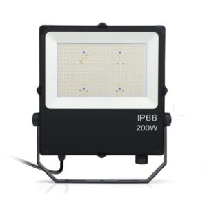 LED Προβολέας Floodlight Black 200W IP66 3000K-6000Κ IK08 FL50-A7