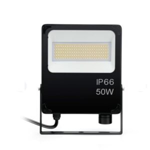 LED Προβολέας Floodlight Black 50W IP66 3000K-6000Κ IK08 FL50-A7