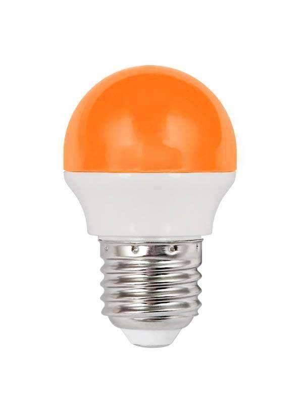 LED BALL COLOURED 1.8W – E27 ΠΟΡΤΟΚΑΛΙ