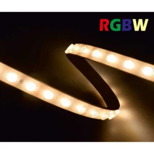 LED Ταινία Wall Washer 16W 24V IP67, 20×45 Μοίρες Φωτισμού, 3000Κ RGBW – 1 Μέτρο – CUBALUX