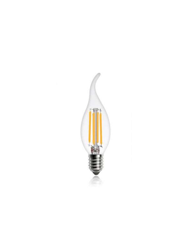 LED ΛΑΜΠΑ FILAMENT 4W ΘΕΡΜΟ E14 TIP DIMMABLE UNIVERSE