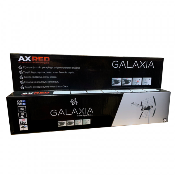 Galaxia AXRED – Κεραία εξωτερική, άμεση συναρμολόγηση με 3 κλίκ !! 10802