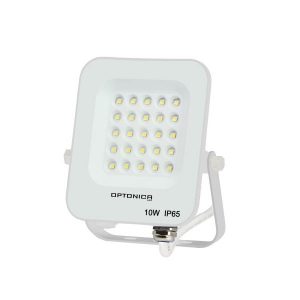 LED SMD Προβολέας Λευκό Σώμα  IP65  10W Θερμό Λευκό						[5703]