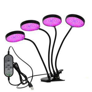 LED Grow Light USB Phyto Lamp Full Spectrum με χειριστήριο για Φυτά ή Σπορόφυτα και Λουλούδια για Εσωτερική χρήση 5V 8600093