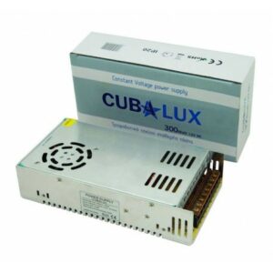 Μετασχηματιστής τροφ. 300W 230V/12V DC ταινιών LED Cubalux