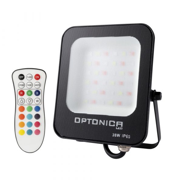 OPTONICA 5755 LED SMD 30W 2400LM AC220-240V 120° IP65 RGB 5755