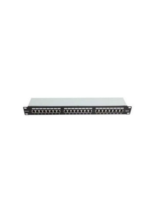 PATCH PANEL CAT5e FTP ΘΩΡΑΚΙΣΜΕΝΑ 24P 1U SAFEWELL
